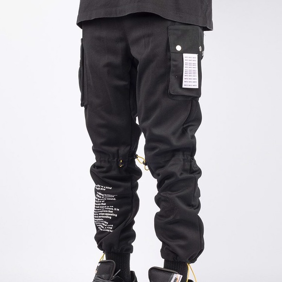 Black Tailor Pants - Black Cargo Pants